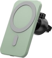 Telefoonhouder Ventilatierooster / Dashboard voor MagSafe 15W Groen