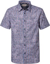 Petrol Industries - Botanic shortsleeve shirt - Blauw