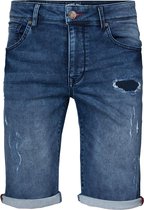 Petrol Industries - Ripped jogg denim short Heren - Maat M