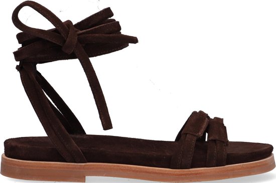Shabbies 170020161 Sandalen - Dames - Bruin - Maat 40 | bol.com
