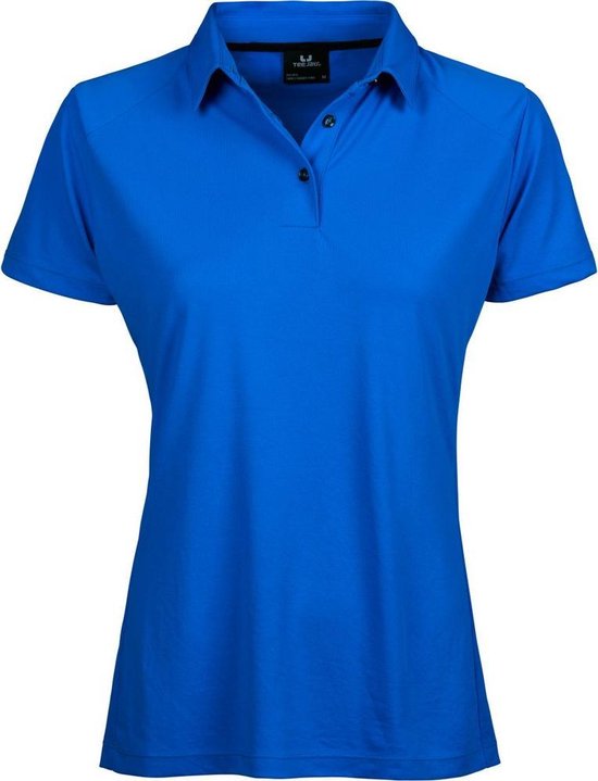 Tee Jays Dames/dames Luxe Sport Poloshirt (Elektrisch Blauw)
