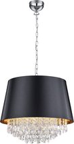 LED Tafellamp - Tafelverlichting - Trinon Lorena - E14 Fitting - Rond - Mat Zwart - Aluminium