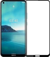 Shop4 - Nokia 3.4 Glazen Screenprotector - Edge-To-Edge Gehard Glas Transparant
