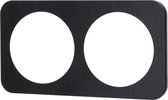 Afdekraam - Igan Jura - 2-voudig - Rond - Aluminium - Zwart