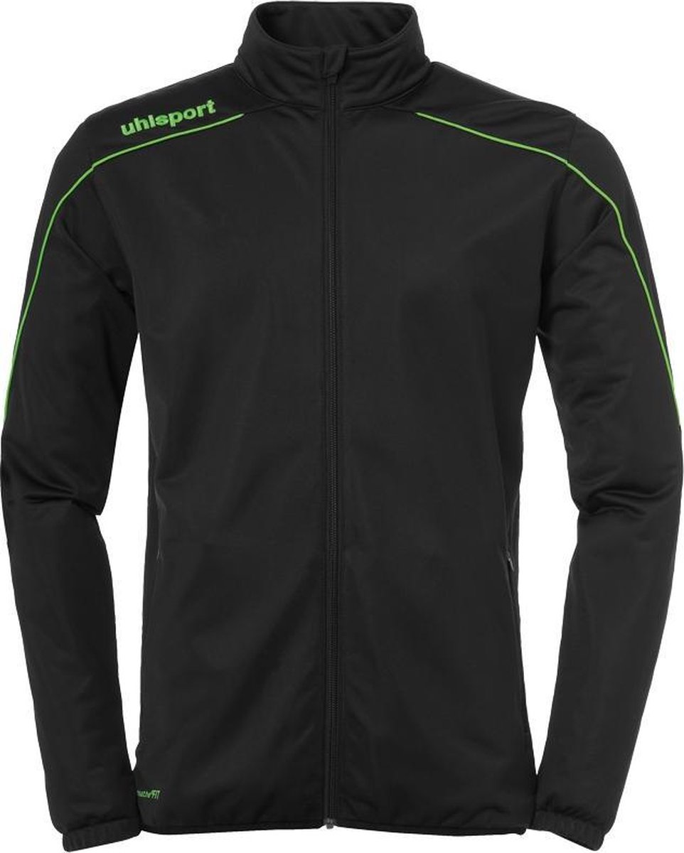962x1200.jpg Uhlsport Stream 22 Polyestervest Heren - Zwart / Fluo Groen | Maat: M - Afbeelding 1