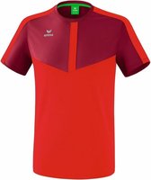 Chemise Erima Squad Homme - Bordeaux / Rouge - taille L.