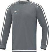 Jako Shirt Striker 2.0 Lange Mouw Steen Grijs-Wit Maat S