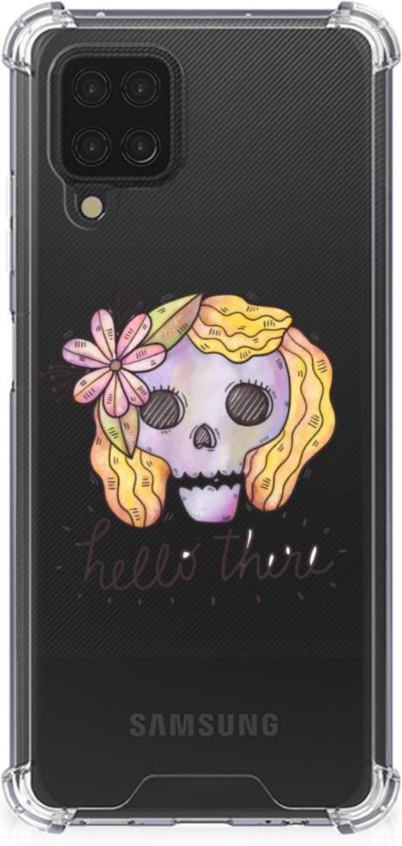Extreme Case Samsung Galaxy A12 Boho Skull