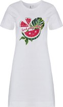 Nachthemd met korte mouwen 'fruity water melon'
