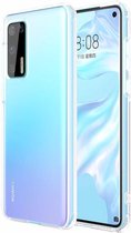 Hoesje CoolSkin3T - Telefoonhoesje voor Huawei P40 - Transparant wit