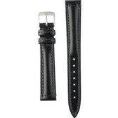 Morellato Horlogebandje - Morellato horlogeband U0895 Donatello - leer - Zwart - bandbreedte 16.00 mm