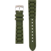 Morellato Horlogebandje - Morellato horlogeband Lena - Silicone - Groen - bandbreedte 22.50 mm