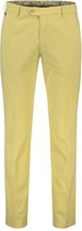 Meyer chino New York geel maat 50 Stretch, pantalon met steekzakken