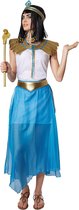 dressforfun - Betoverende farao Hatsjepsoet XXL - verkleedkleding kostuum halloween verkleden feestkleding carnavalskleding carnaval feestkledij partykleding - 302704