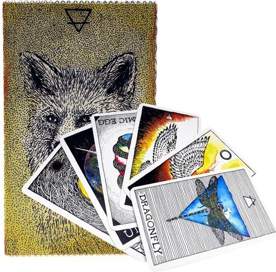Thumbnail van een extra afbeelding van het spel 24 stijlen Oracle kaarten deck - Engels - Mythic Fate Divination, Tarot Cards - Games for Family, Holiday - 31st [63 stuks]