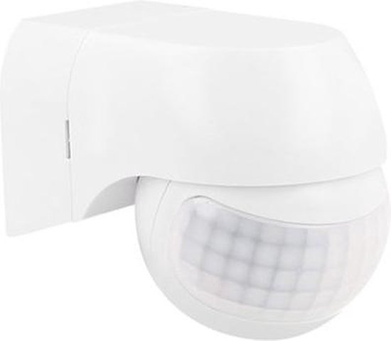 naam Verhoogd Vallen LED Bewegingsmelder buiten muur opbouw wit IP44 | bol.com