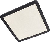 QAZQA steve - Moderne LED Dimbare Plafondlamp en wandlamp met Dimmer - 1 lichts - L 400 mm - Zwart - Industrieel - Woonkamer | Slaapkamer | Keuken