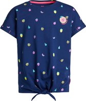 WE Fashion Meisjes T-shirt met dessin en embroidery