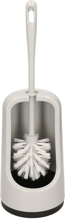 WC-borstel/toiletborstel inclusief houder licht 41 cm van kunststof -... | bol.com
