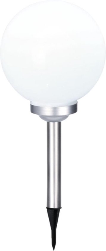 ProGarden Solarlamp Ball LED 30 cm wit | bol.com