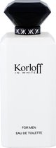 Korloff In White For Men Eau De Toilette 88 ml (homme)