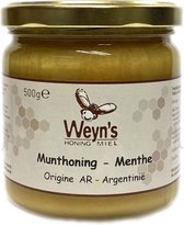 Munthoning Argentinië - 500g - Weyn's - Honingpot