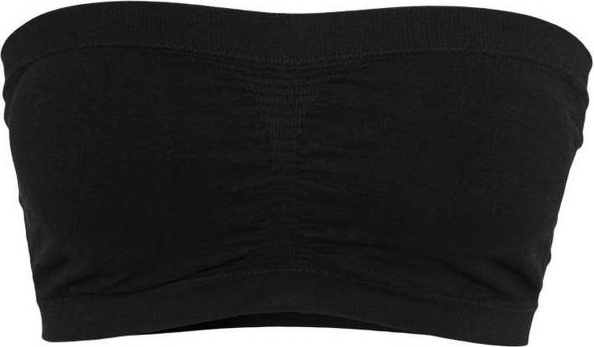 Urban Classics Ladies Pads Bandeau Bandeau L Dames Zwart