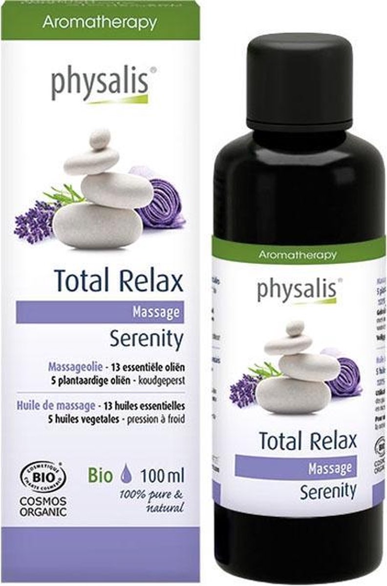 Goedkoopste Physalis Massageolie total relax bio 100 Milliliter