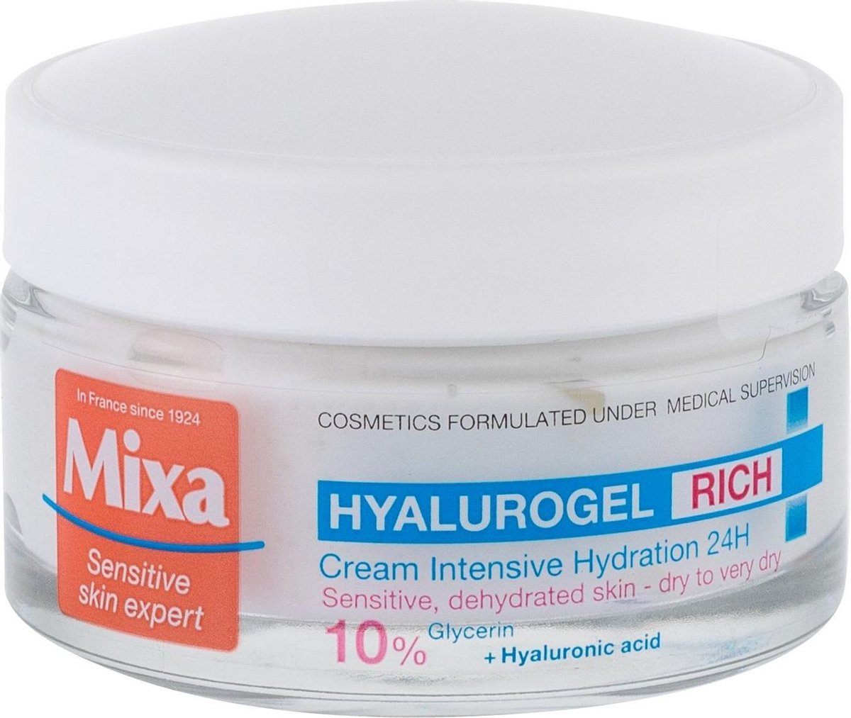 Mixa - Intense Hydrating Day Cream (Hyalurogel Rich Cream) 50 ml - 50ml