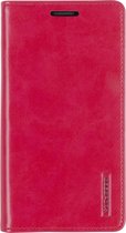 Samsung Galaxy S21 Hoesje - Blue Moon Flip Case - Met pasjeshouder - Rood