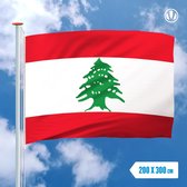 Vlag Libanon 200x300cm