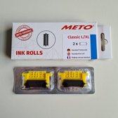 Inktrol Meto Classic L/XL gele clip - verpakt per 2 stuks