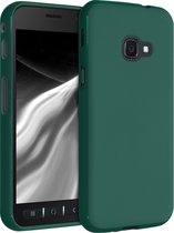 kwmobile telefoonhoesje voor Samsung Galaxy Xcover 4 / 4S - Hoesje voor smartphone - Back cover in turqoise-groen