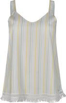 Skiny slaapshirt festival vibe Beige-40 (L)