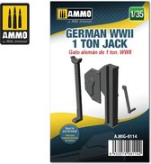 German WWII 1 ton Jack - Scale 1/35 - Ammo by Mig Jimenez - A.MIG-8114