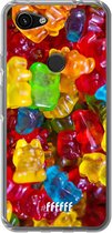 6F hoesje - geschikt voor Google Pixel 3a -  Transparant TPU Case - Gummy Bears #ffffff