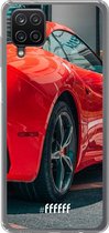 6F hoesje - geschikt voor Samsung Galaxy A12 - Transparant TPU Case - Ferrari #ffffff