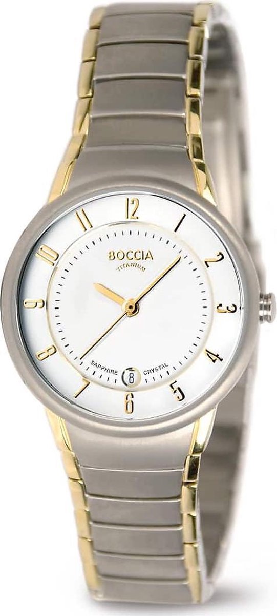 Boccia Titanium 3158.02 Dames Horloge 29 mm