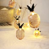 Ananas Lichtketting | Lichtsnoer | 3 Meter | 20 LEDS | Batterij | Voor Binnen & Buiten