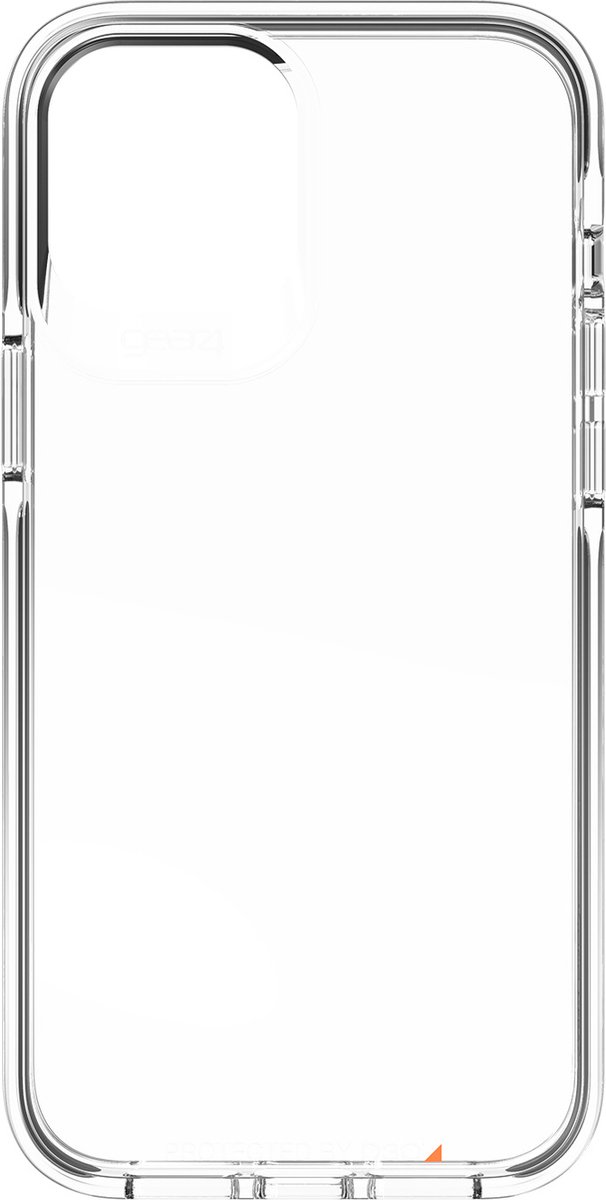 Gear4 Piccadilly D3O hoesje voor iPhone 12 Pro Max - transparant met zwart