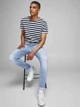 Jack and Jones - Heren Jeans - Liam AGI 002 - Lengte 36 - Skinny Fit - Light Blue Denim