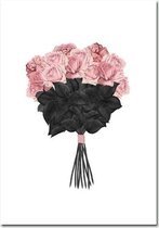 Beauty Poster Flowers - 13x18cm Canvas - Multi-color
