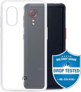 Mobilize Rugged Case hoesje geschikt voor Samsung Galaxy Xcover 5 - Effen Transparant - TPU (Zacht)