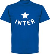 Inter Star T-Shirt - Blauw - XL