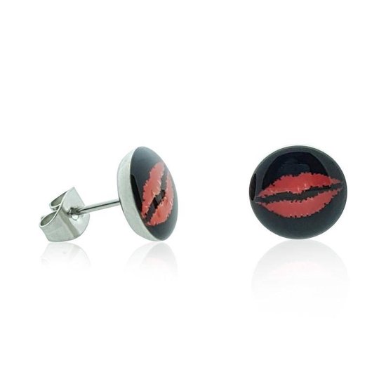 Boucles D'oreilles Araignée Veuve Noire - Style Gothique, Acier Inoxydable, Calibre 16G | Pour Hommes Et Femmes, Piercing Faux écarteur