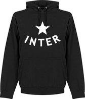 Sweat à Capuche Inter Star - Zwart - XL