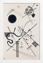 JUNIQE - Poster in houten lijst Kandinsky - Untitled (Drawing 4)