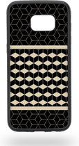 Geometric golden platform Telefoonhoesje - Samsung Galaxy S7 Edge