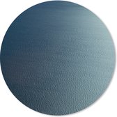 Muismat Middellandse zee - Bovenaanzicht van de Middellandse Zee Muismat rond - 30x30 cm - Muismat met foto