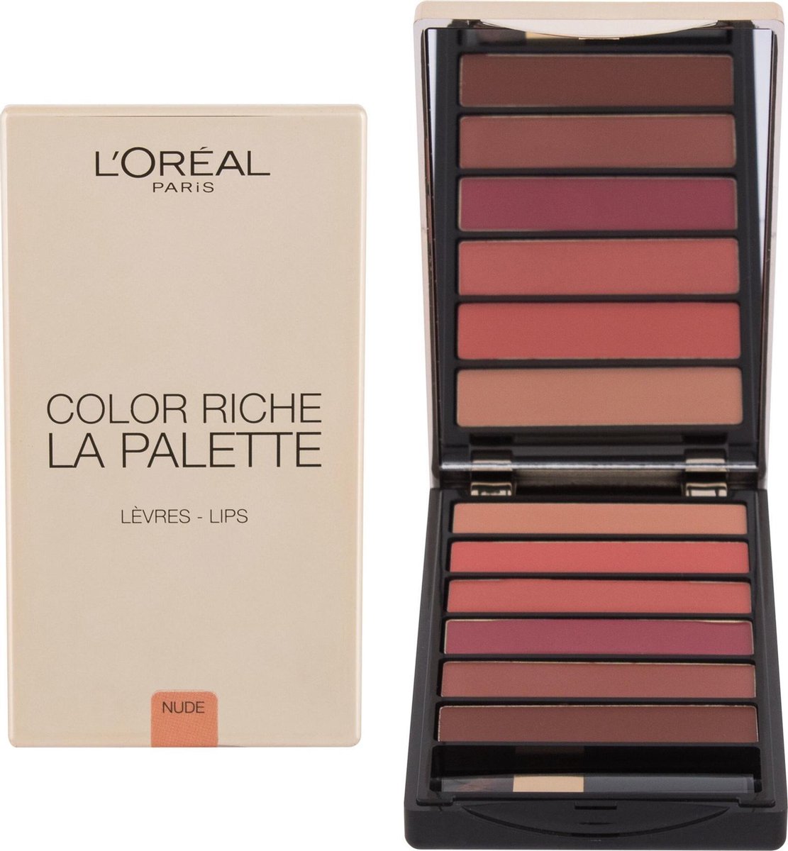 L’Oréal Paris Make-Up Designer Color Riche - 01 Nude - Lip Palette - L’Oréal Paris